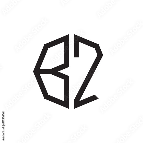 two letter BZ octagon logo