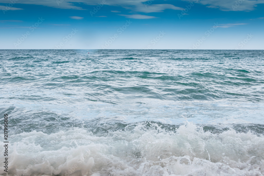 Fototapeta premium Wave of the sea.