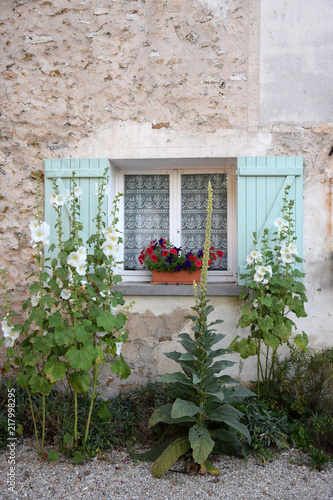 Blumenfenster in Sancy les Meaux