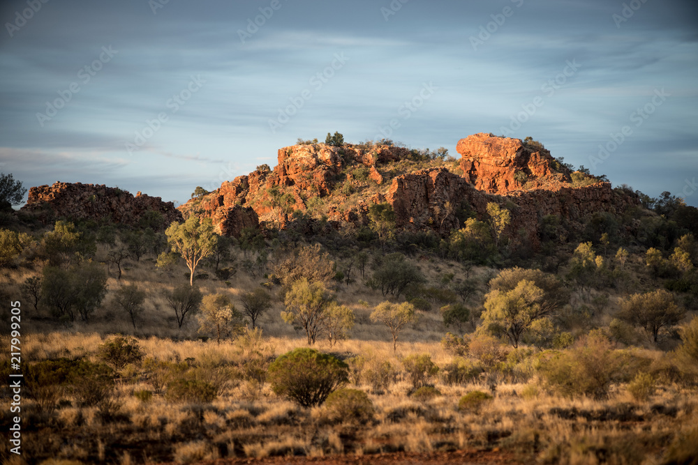 outback rocky outcrop