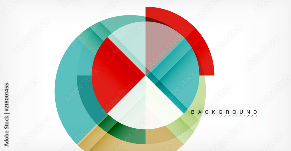 Vector circle abstract background Vector circle abstract background