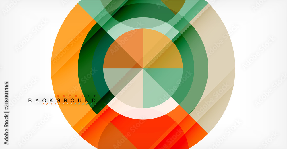Vector circle abstract background Vector circle abstract background