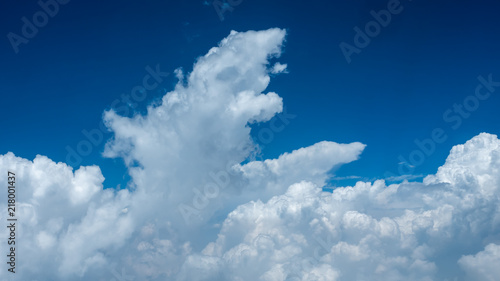 Super big clouds and sky in nature