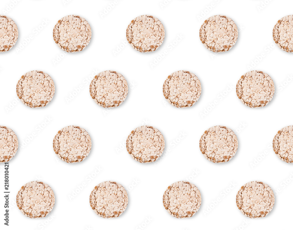 Round wheat crispbread Round wheat crispbread