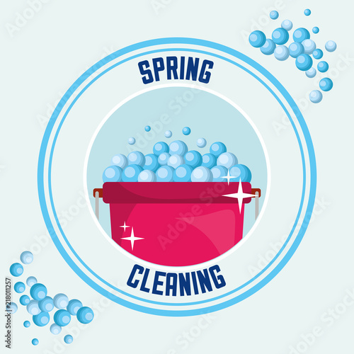 spring cleaning concept