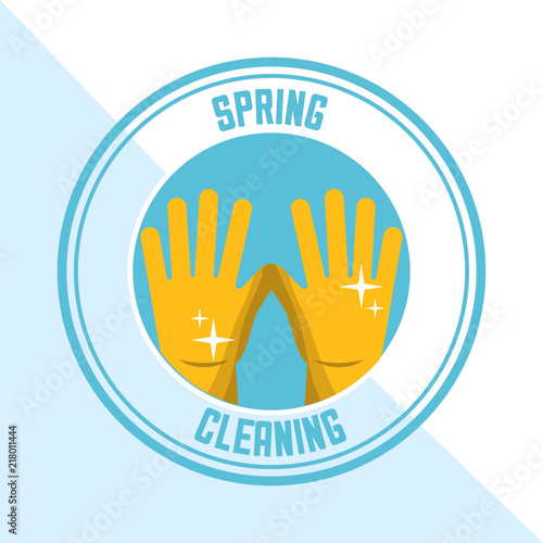 spring cleaning concept