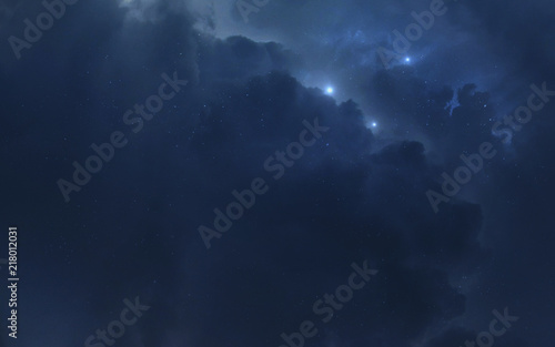 Awesome beautiful starfield somewhere in deep space. Elements of this image furnished by NASA