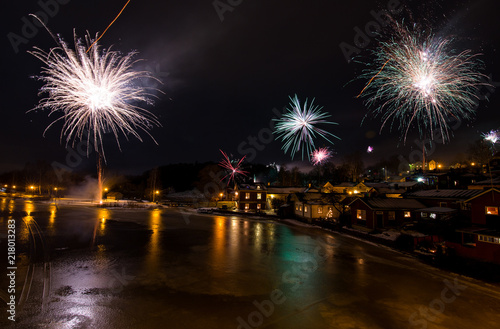 New Year's Eve in Old Town of Porvoo © Studio Fenkoli
