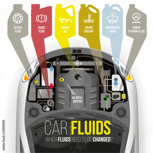 Technical fluids of the car