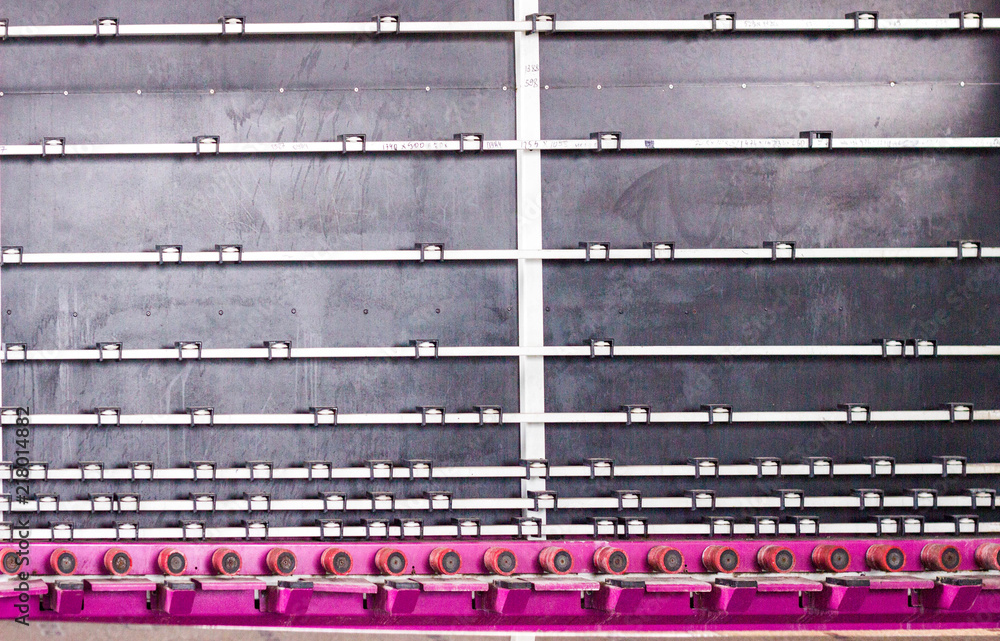 Production of PVC windows and double-glazed windows, a line for washing and drying glass for the production of insulating glass units, machine Production of PVC windows and double-glazed windows, a line for washing and drying glass for the production of insulating glass units, machine