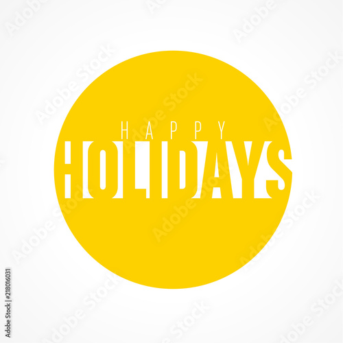 happy holidays