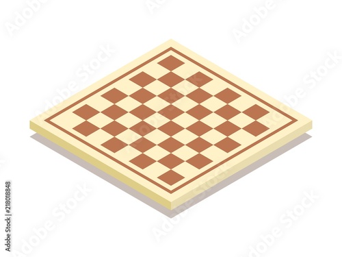 Chess board icon. Vector illustration.