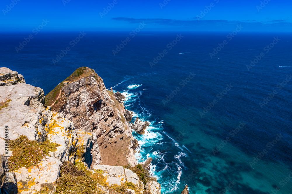 Pointe rocheuse de Cape Point - Afrique du Sud