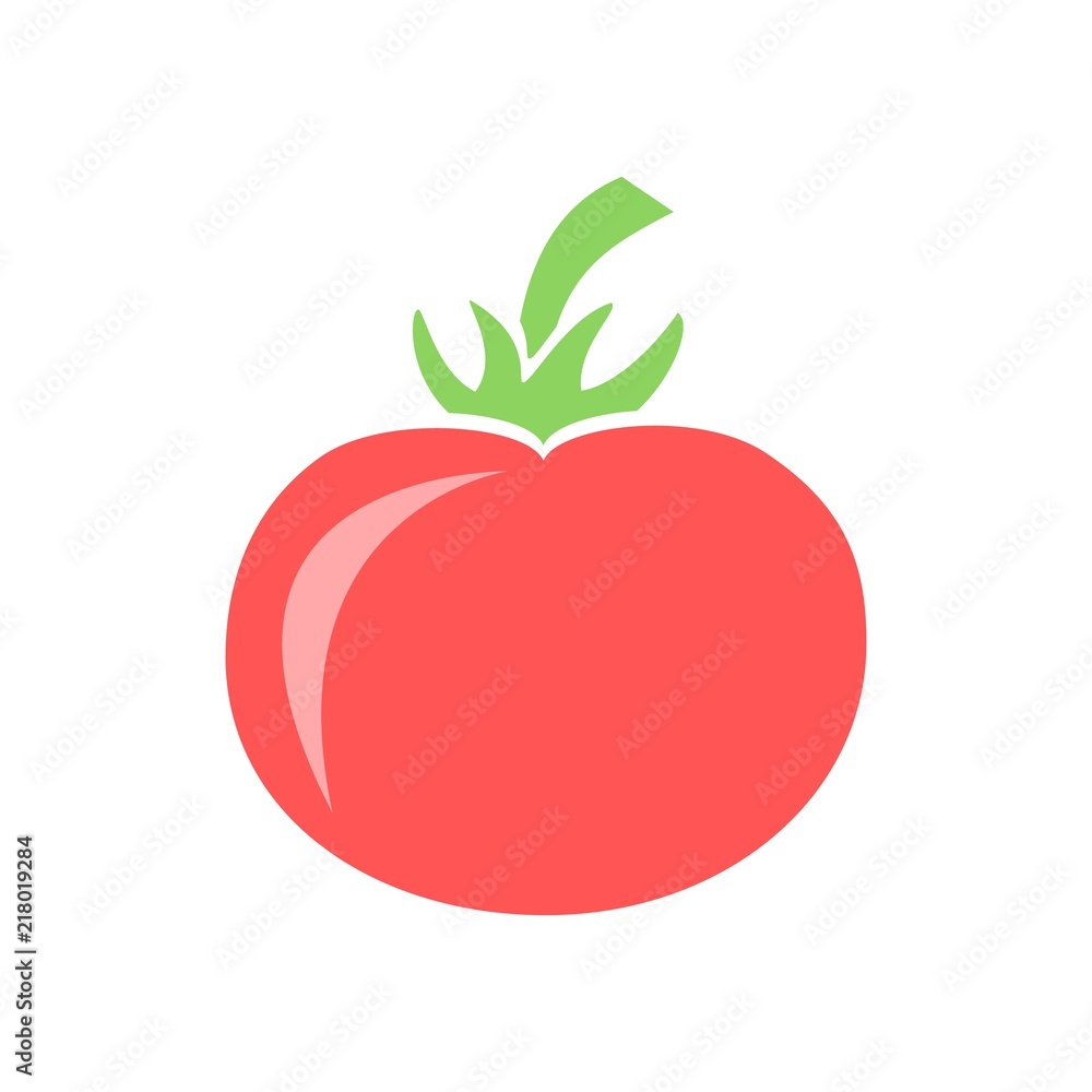 Tomato icon. Vector illustration. Tomato icon. Vector illustration.