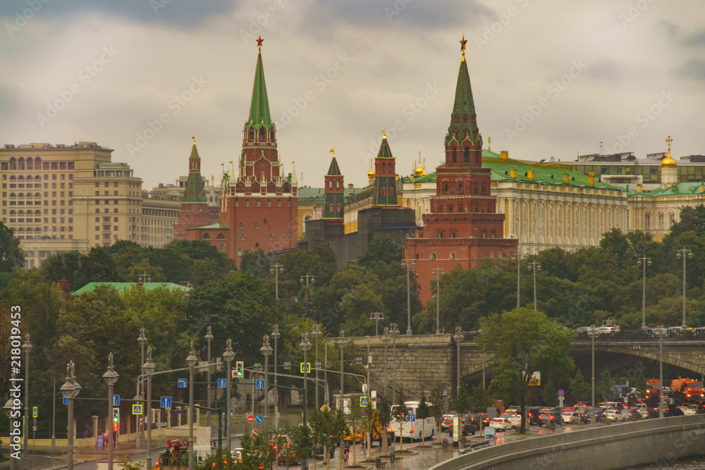 Fototapeta premium Moscow Kremlin image at the day time