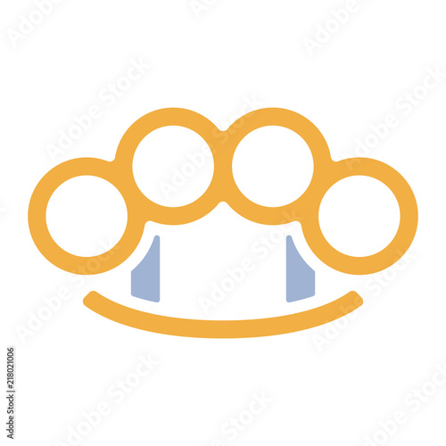 Kriminalität Icon - Schlagring
