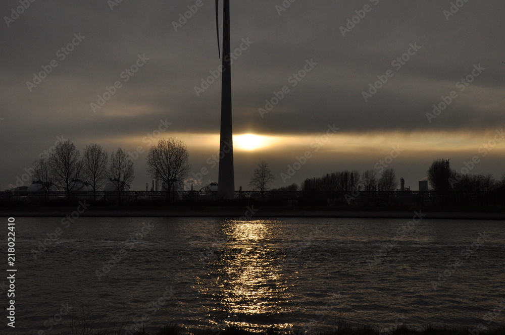 Obraz premium Coucher de soleil 