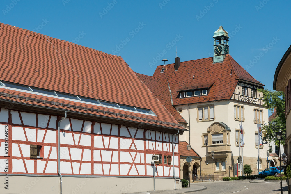 Rathaus und Alte Kelter in Schwaigern