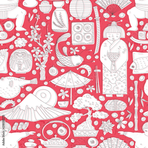 Japanese Seamless Pattern