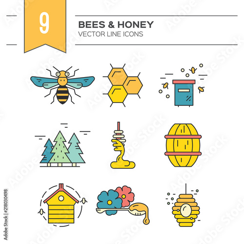 Honey Items Set