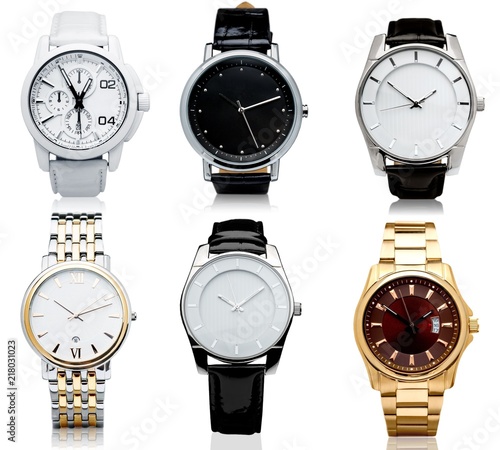 Six men's mechanical watches photo