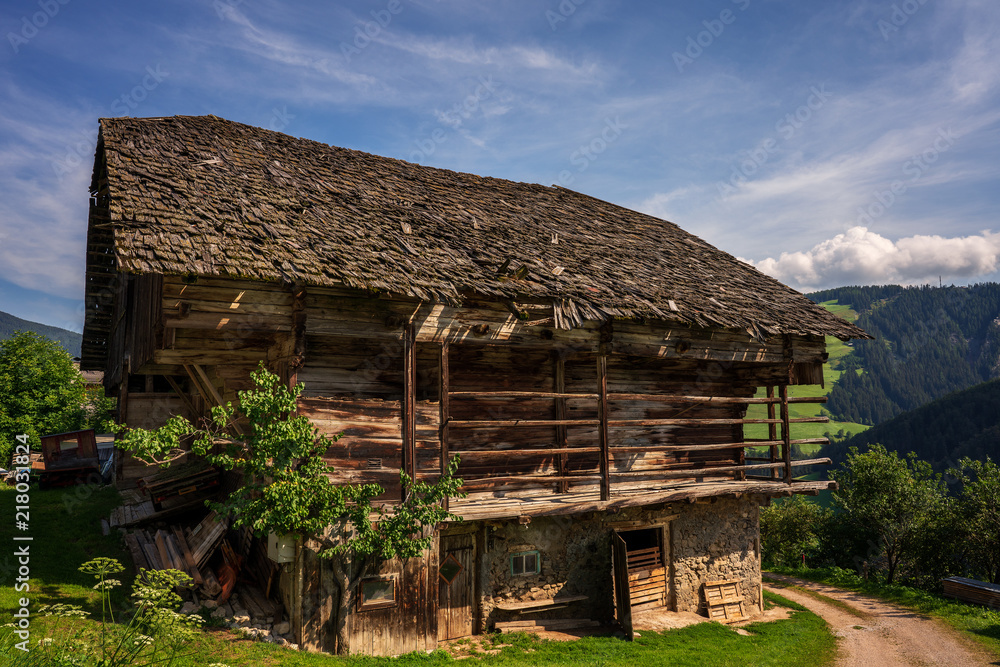 An old farmhouse in South Tyrol.