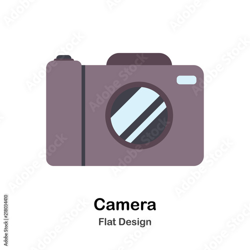 Camera Flat Illustration