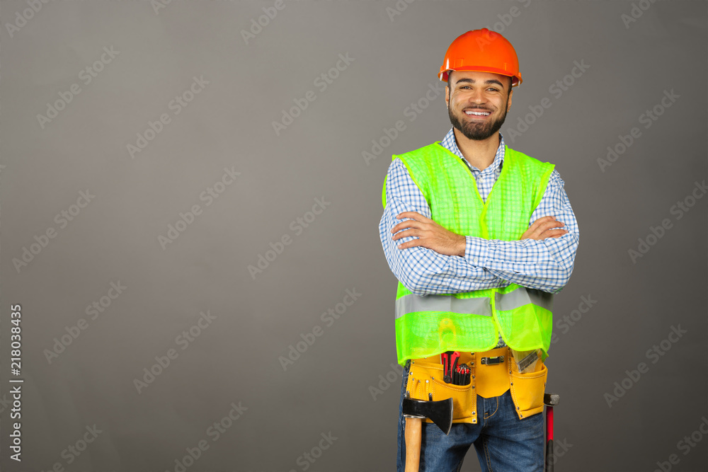 male construction worker