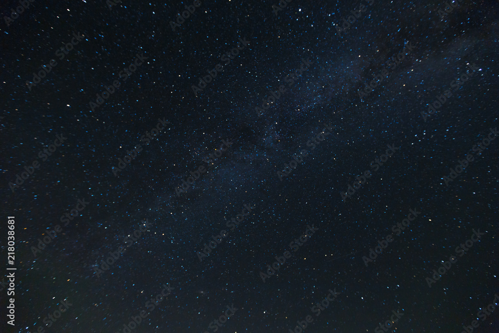 Stunning beautiful Night sky with stars background