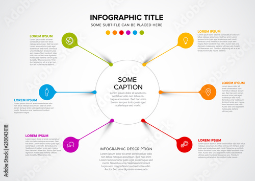 Vector multipurpose Infographic template