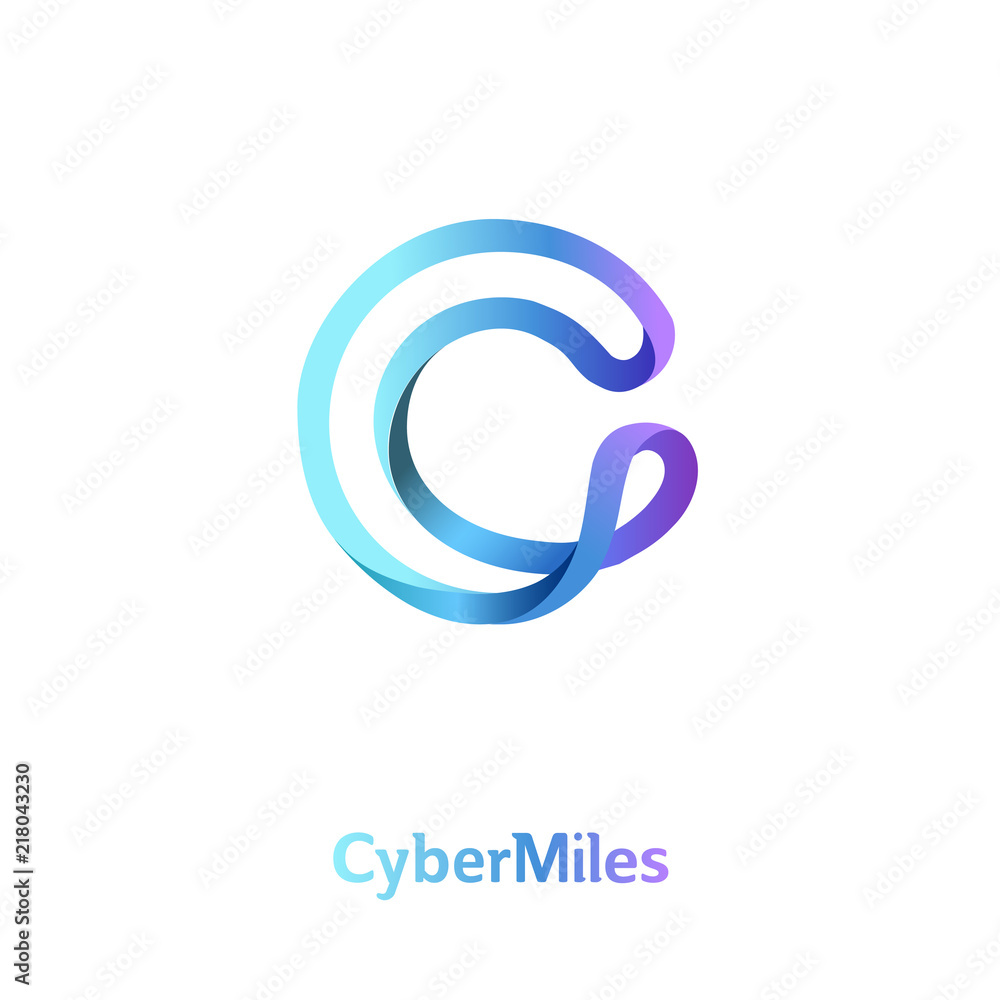 CyberMiles Cryptocurrency Coin Sign Isolated CyberMiles Cryptocurrency Coin Sign Isolated