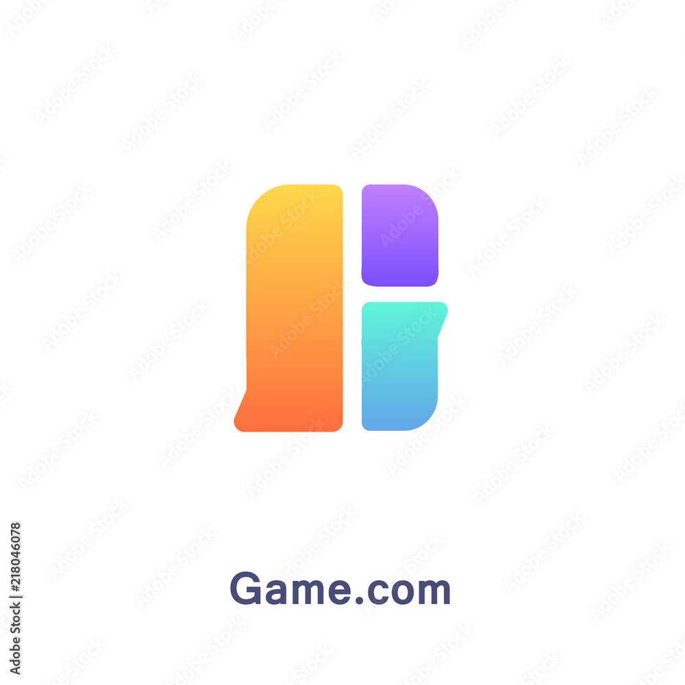 Game Com Cryptocurrency Coin Sign Isolated Game Com Cryptocurrency Coin Sign Isolated
