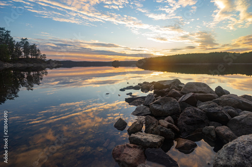 Schwedische Seenlandschaft