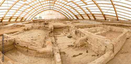 Canvastavla Catalhoyuk Oldest Town in World