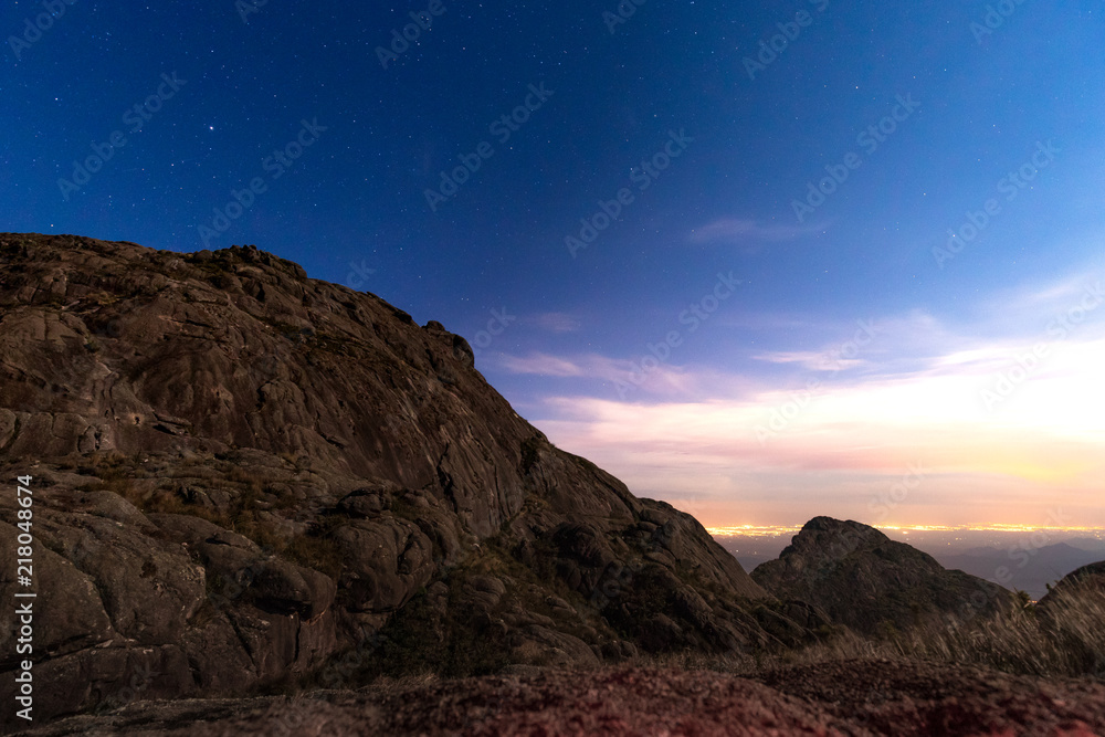 Obraz premium Céu Pico dos Marins - Serra da Mantiqueira - Brasil / Brazil