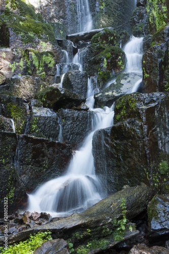 Nideck waterfall in Vosges France