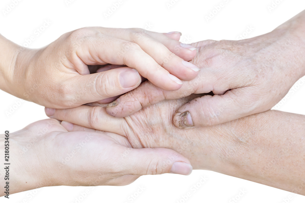 .Fungal disease of the nail plate of the hands. Isolated on white background.Conceptually. .Fungal disease of the nail plate of the hands. Isolated on white background.Conceptually.
