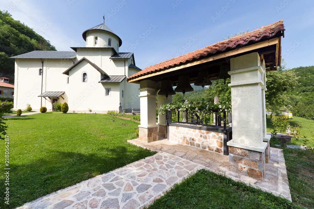 Moraca Monastery, n Kolasin, Montenegro. Moraca Monastery, n Kolasin, Montenegro.