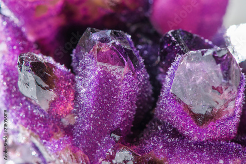Amethyst is a violet variety of quartz often used in jewelry. Meditative, calming stone which works in emotional, spiritual and physical planes to promote calm, balance and peace. Raw, uncut crystals