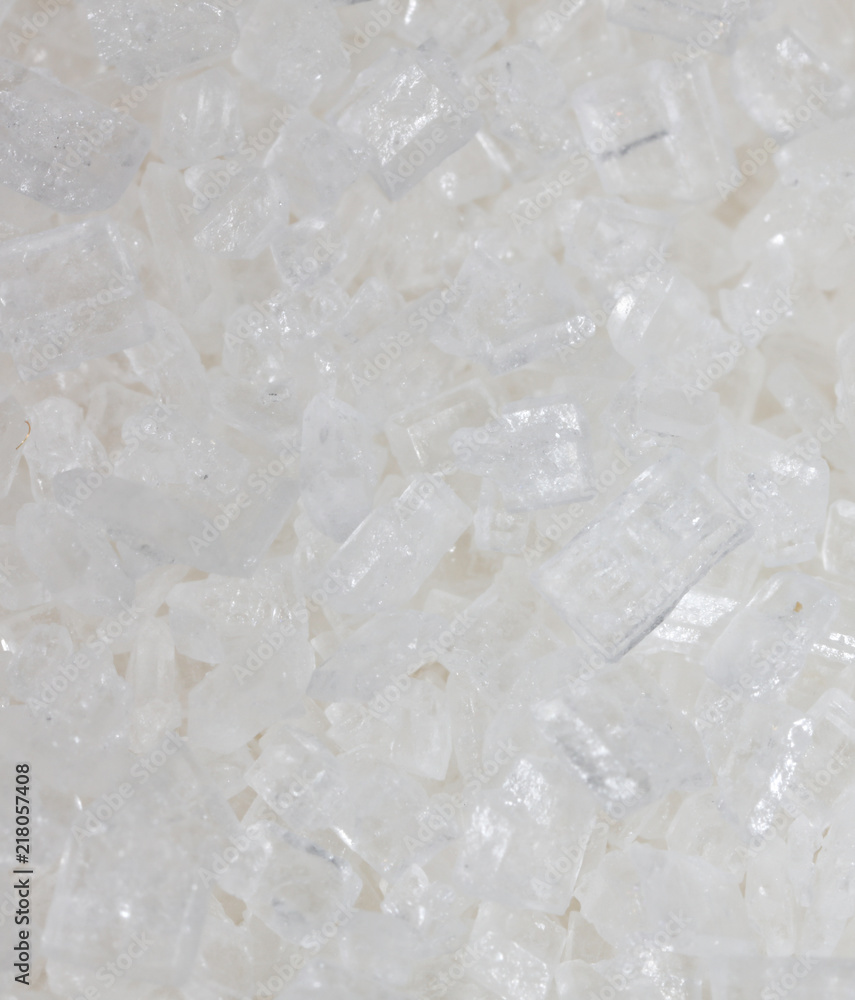 White granulated sugar as a background White granulated sugar as a background