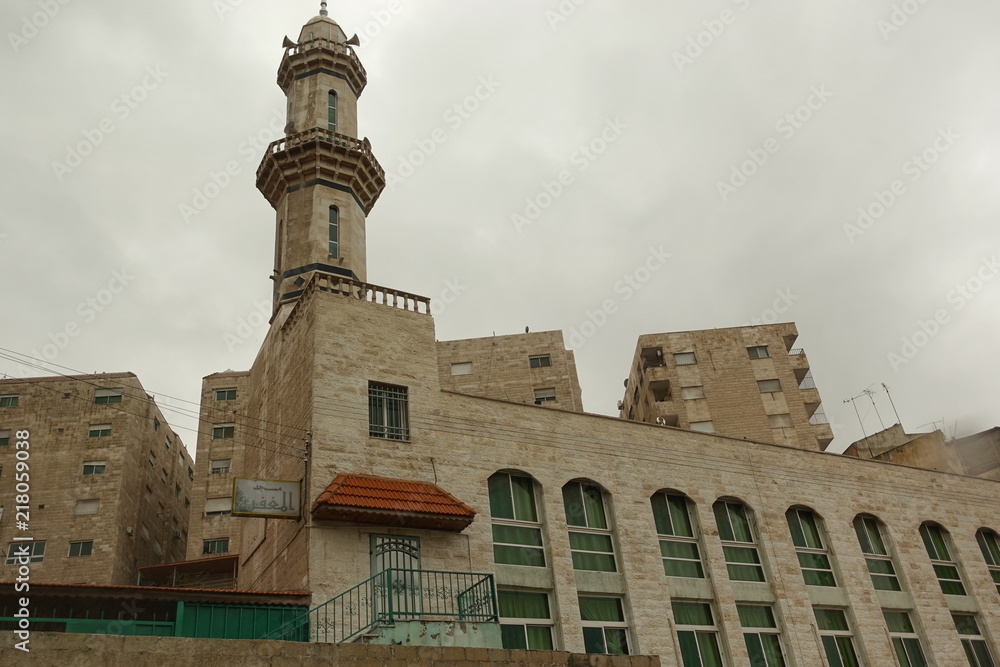 Turm - Minarett - Gebäude - Amman - Jordanien