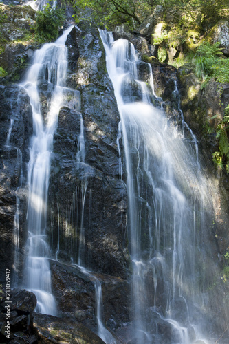 Gehard waterfall in Vosges France  