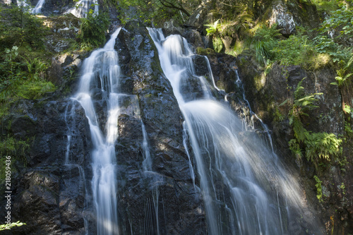 Gehard waterfall in Vosges France
