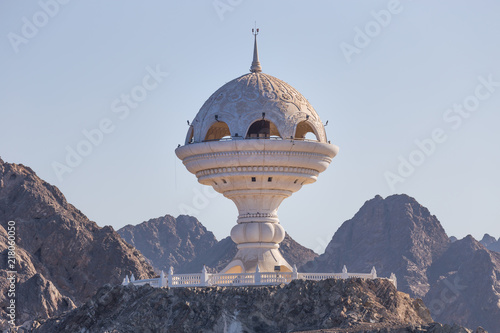 Riyam Park Monument in Muscat, Oman photo