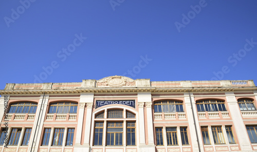 Art Nouveau building from the 1930s in Viareggio, Italy © Stefania