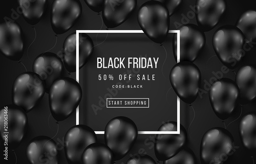 Black Friday Sale Poster Dark
