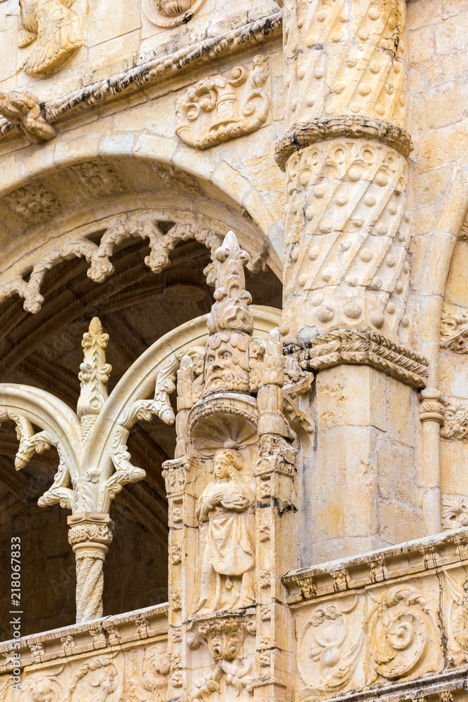Gargoyle in Monastery of Jeronimos, Lisbon
