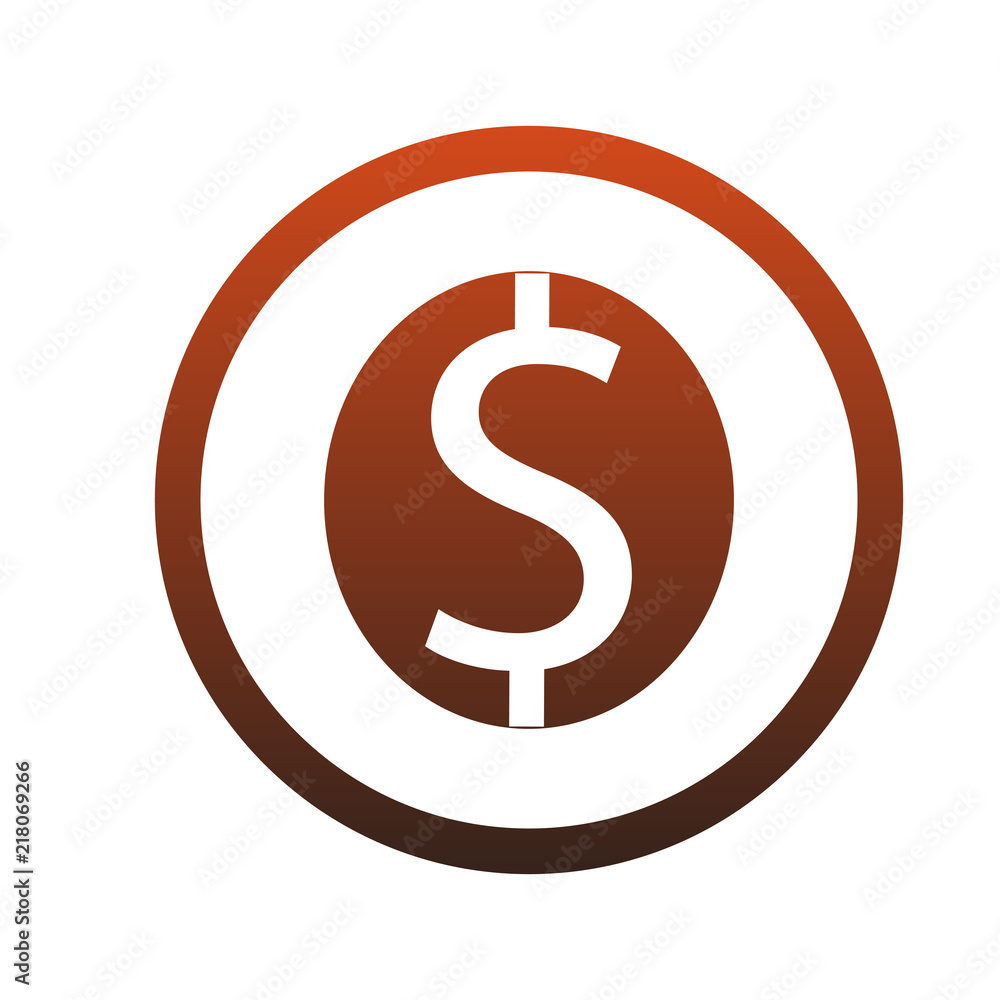 Coin money symbol vector illustration graphic design Coin money symbol vector illustration graphic design