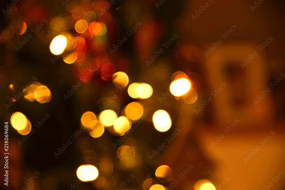 Fototapeta premium Decorated X'mas tree