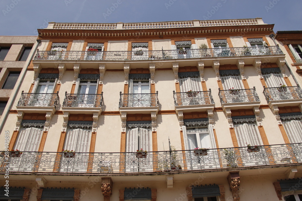 Immeuble ancien à Toulouse, Haute-Garonne